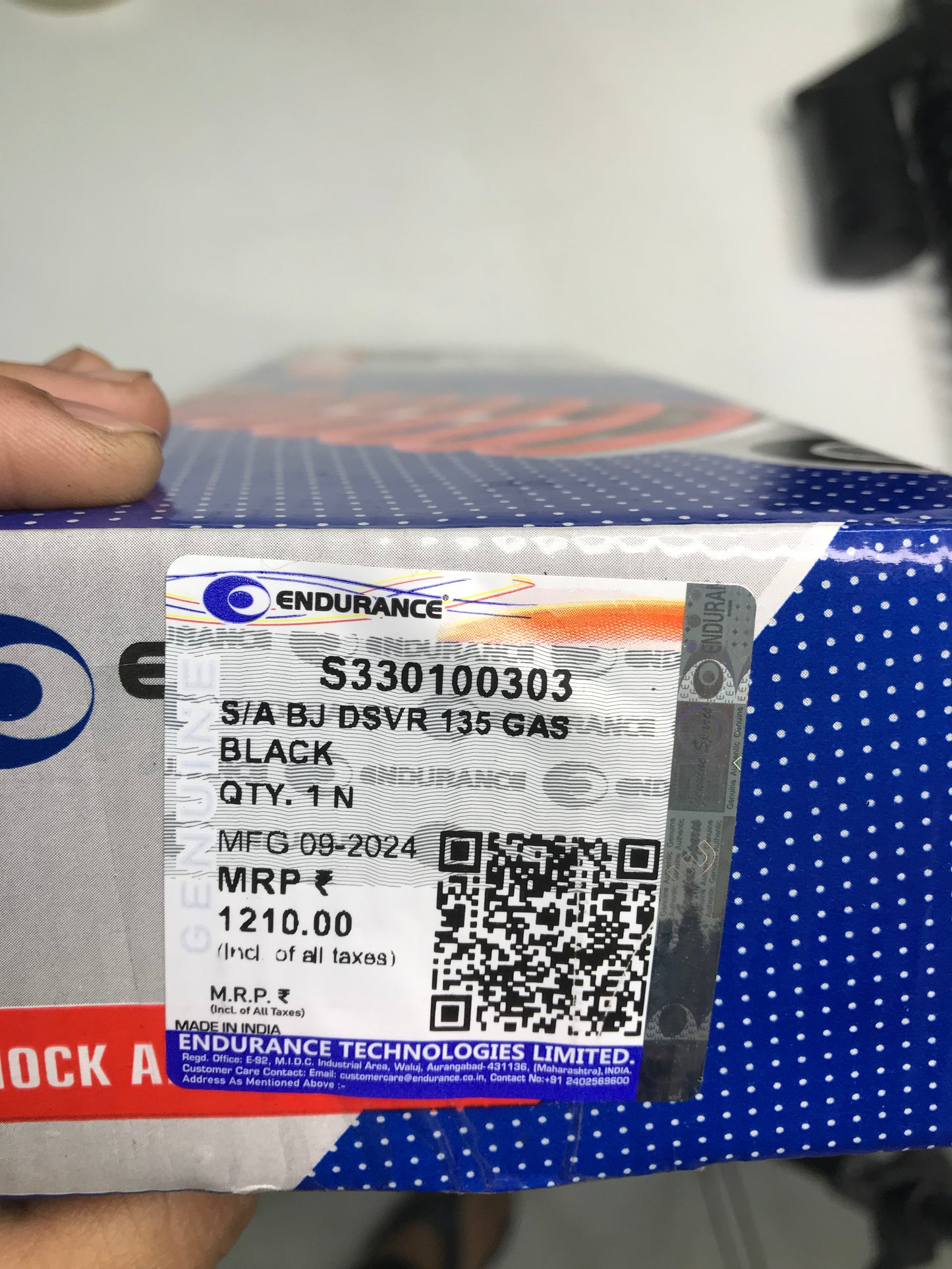 REAR SHOCKER FOR DISCOVER 135 / DISCOVER 150 GAS TYPE 1 PC