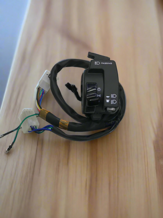 LEFT HAND BAR SWITCH FOR SUPER SPLENDOR ES / GLAMOUR DIGITAL , ANALOGUE METER MODEL