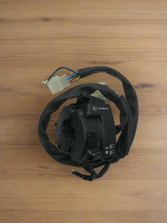 LEFT HAND BAR SWITCH FOR GLAMOUR 2011-16 FI COMBO METER