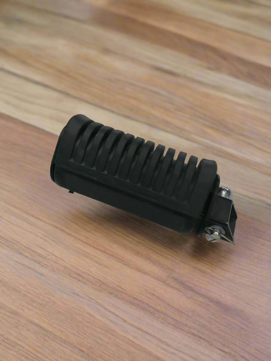 REAR LEFT FOOTREST FOR SPLENDOR PLUS PRO , SUPER SPLENDOR , CD DELUC , HF DELUX , PASSION PRO , GLAMOUR