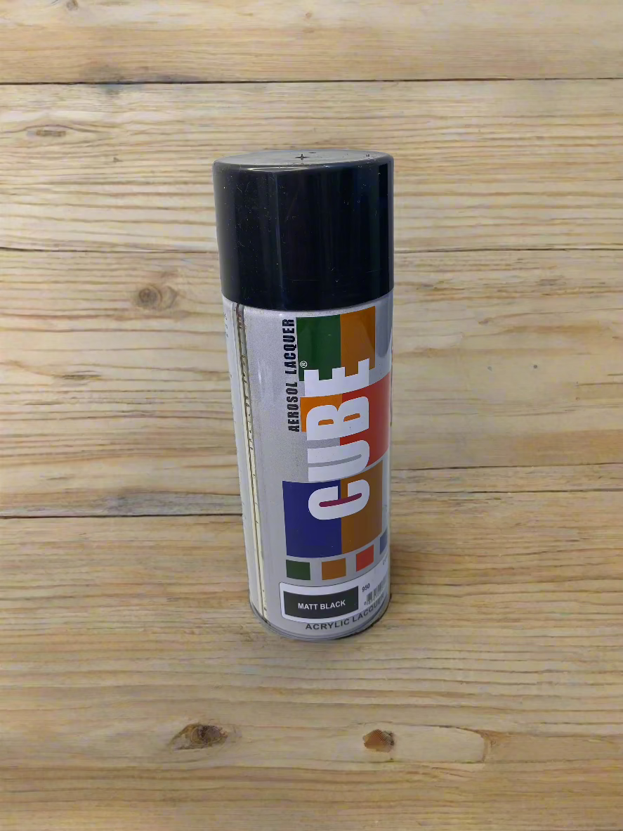Spray Paint Matt Black 400ml