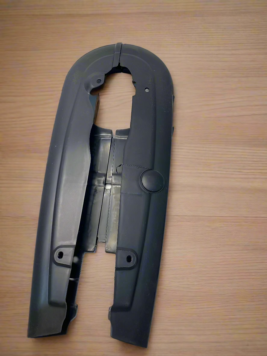 Chain Cover for Splendor plus old, New BS4 BS6 Fiber cover in Black color