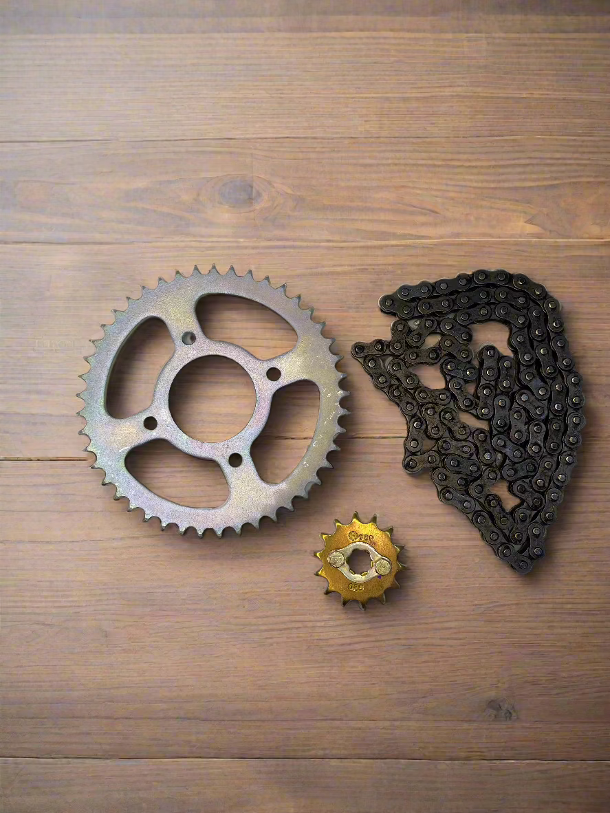 CHAIN KIT FOR SUPER SPLENDOR BS6 / GLAMOUR BS6 / GLAMOUR X TECH