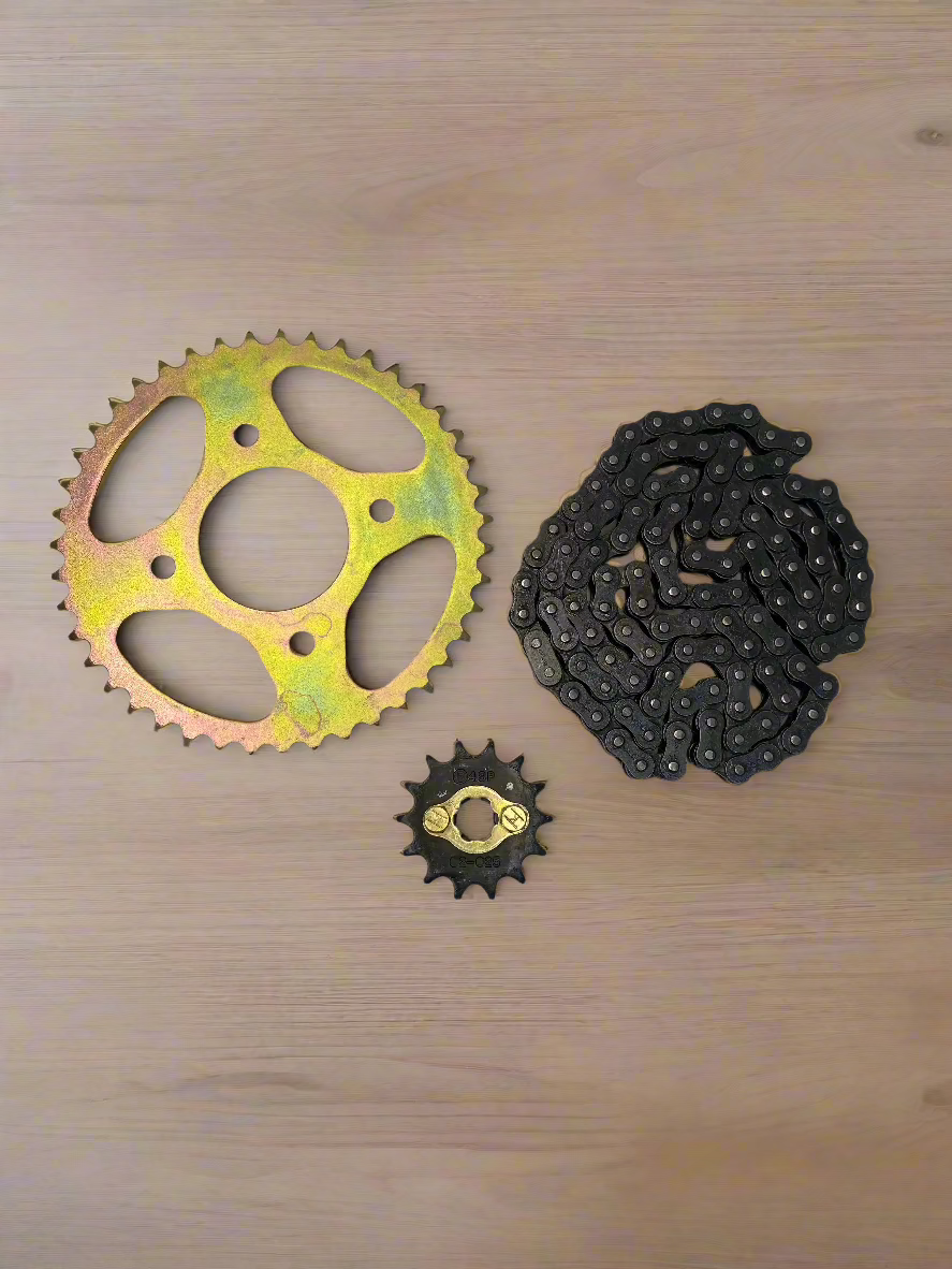 CHAIN KIT FOR SHINE 100CC BS6