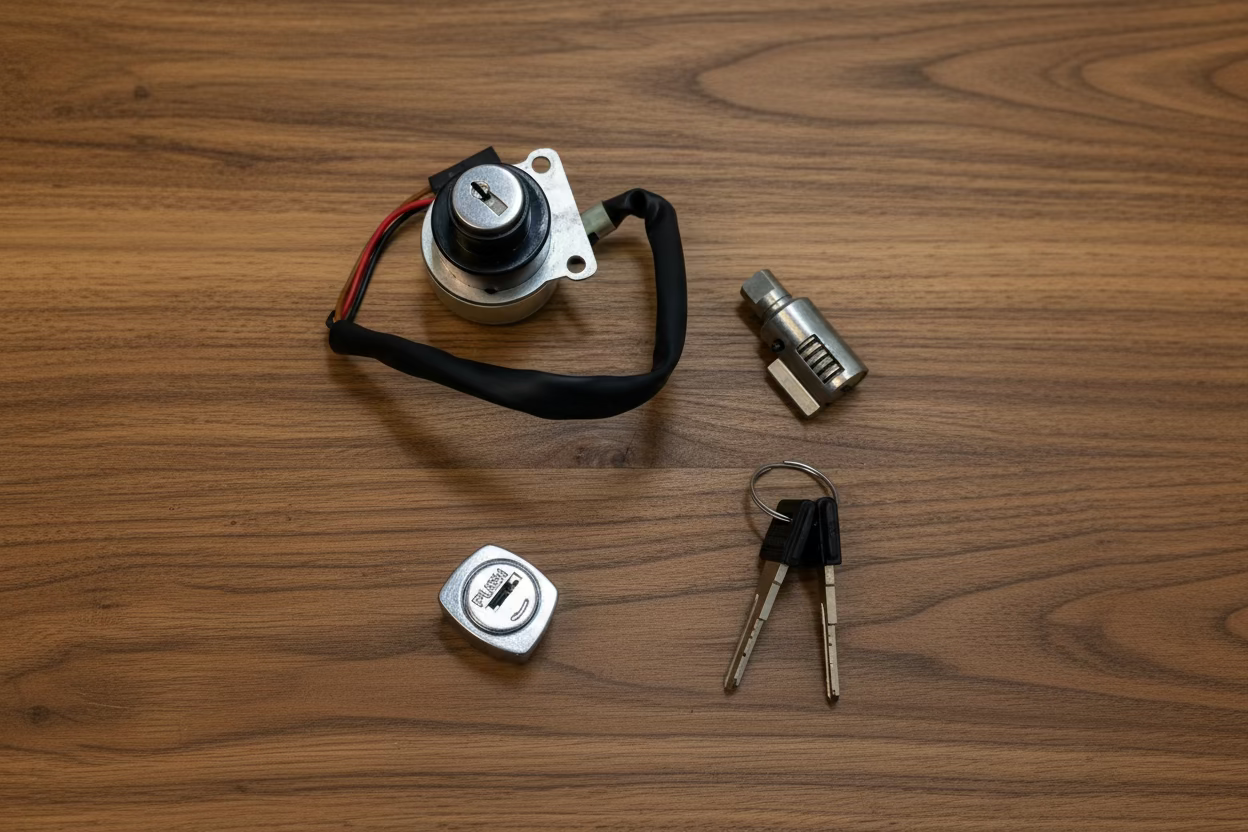 LOCK SET FOR RX 100 OLD MODEL SET OF 3
