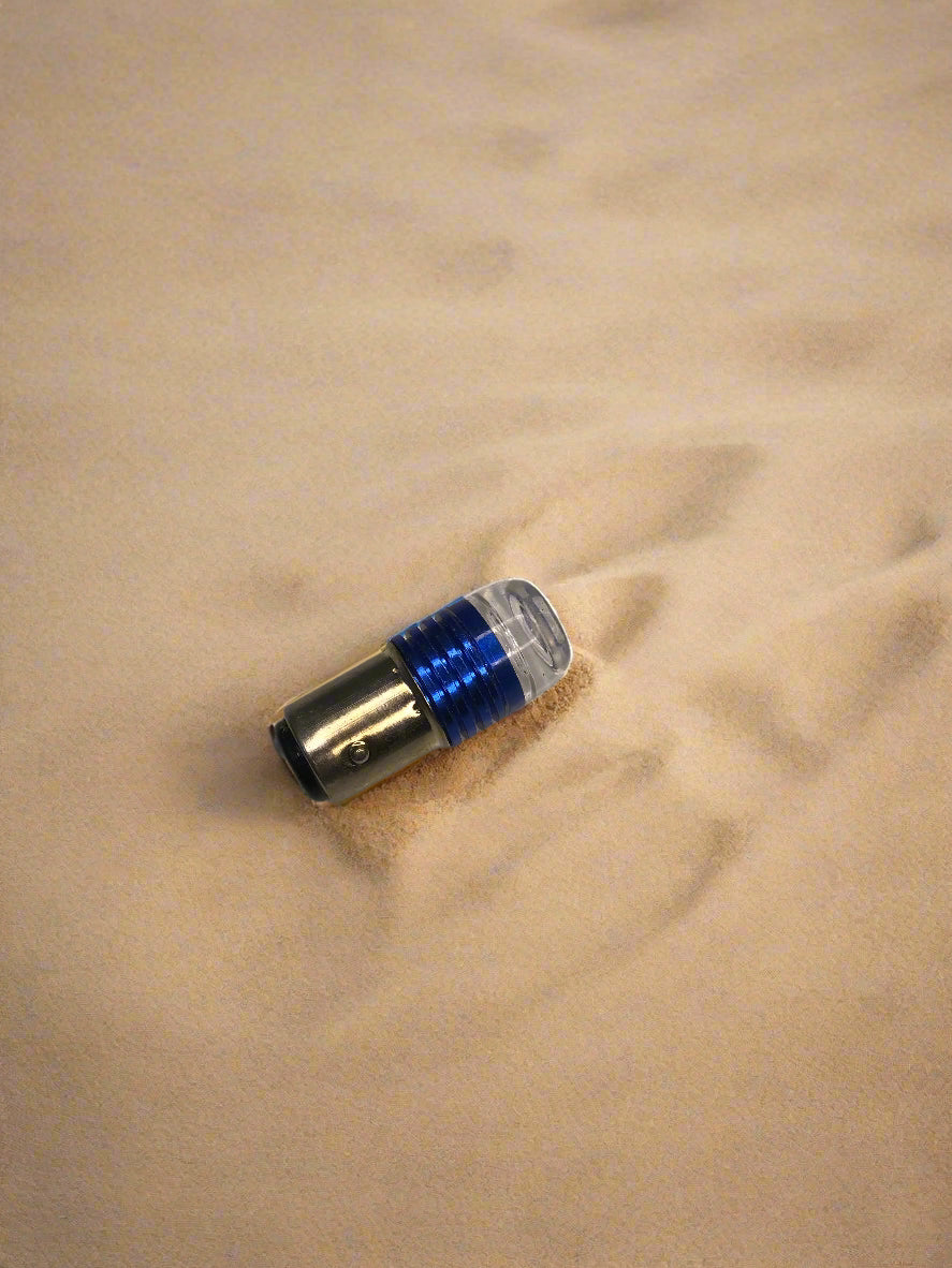 Tail lamp bulb led with blinking blue