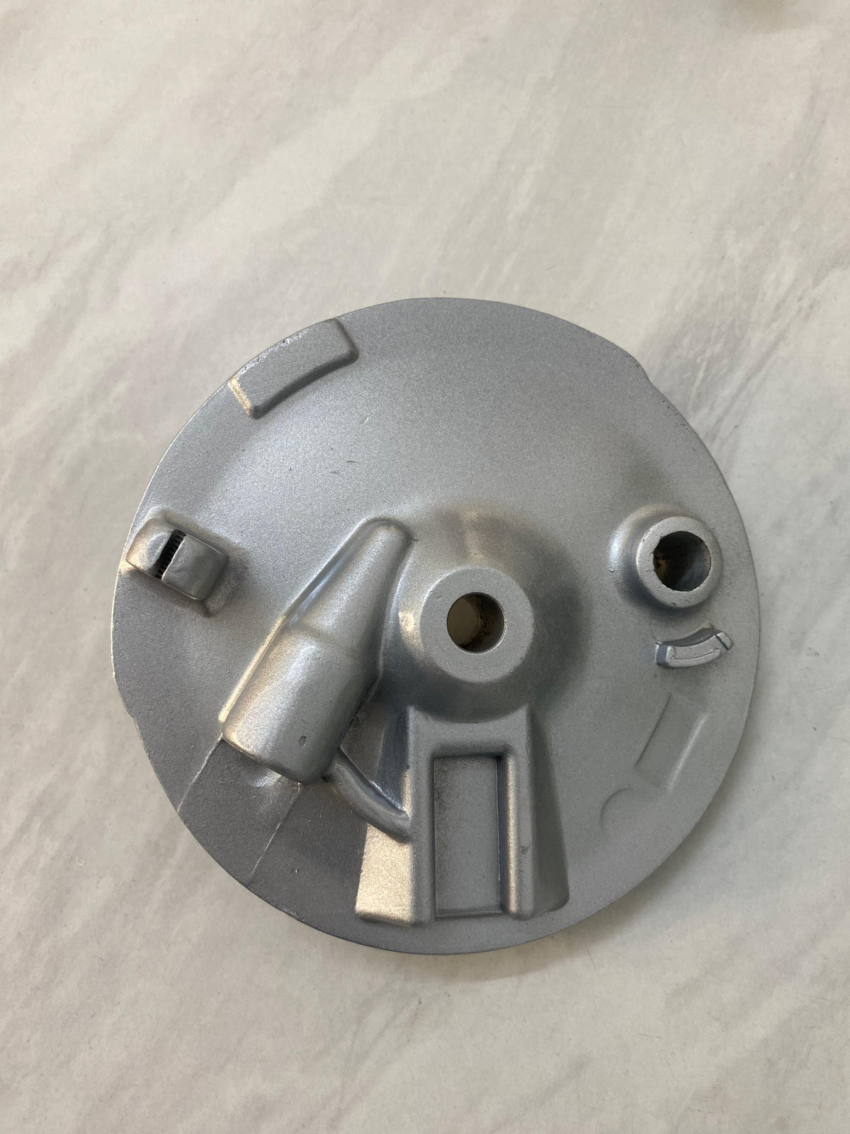 Front wheel Drum plate for Crux old RX 100 bike silver color