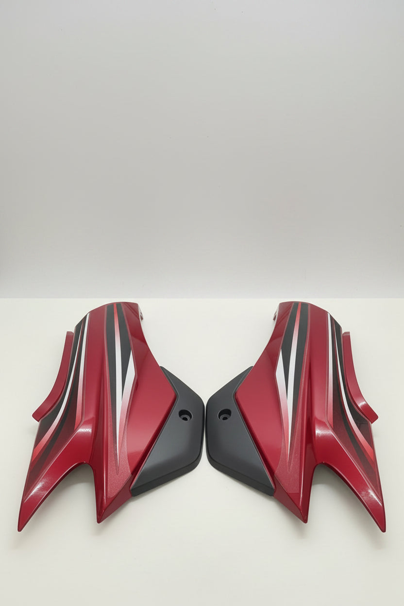 SIDE PANEL FOR SUPER SPLENDOR TYPE 2-2010-13 RED COLOUR SET OF 2