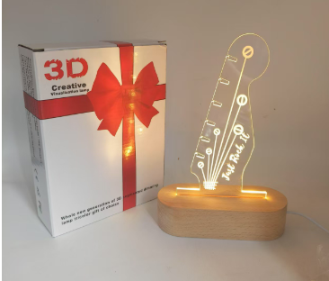 LED Guitar Pick Holder & Display Stand