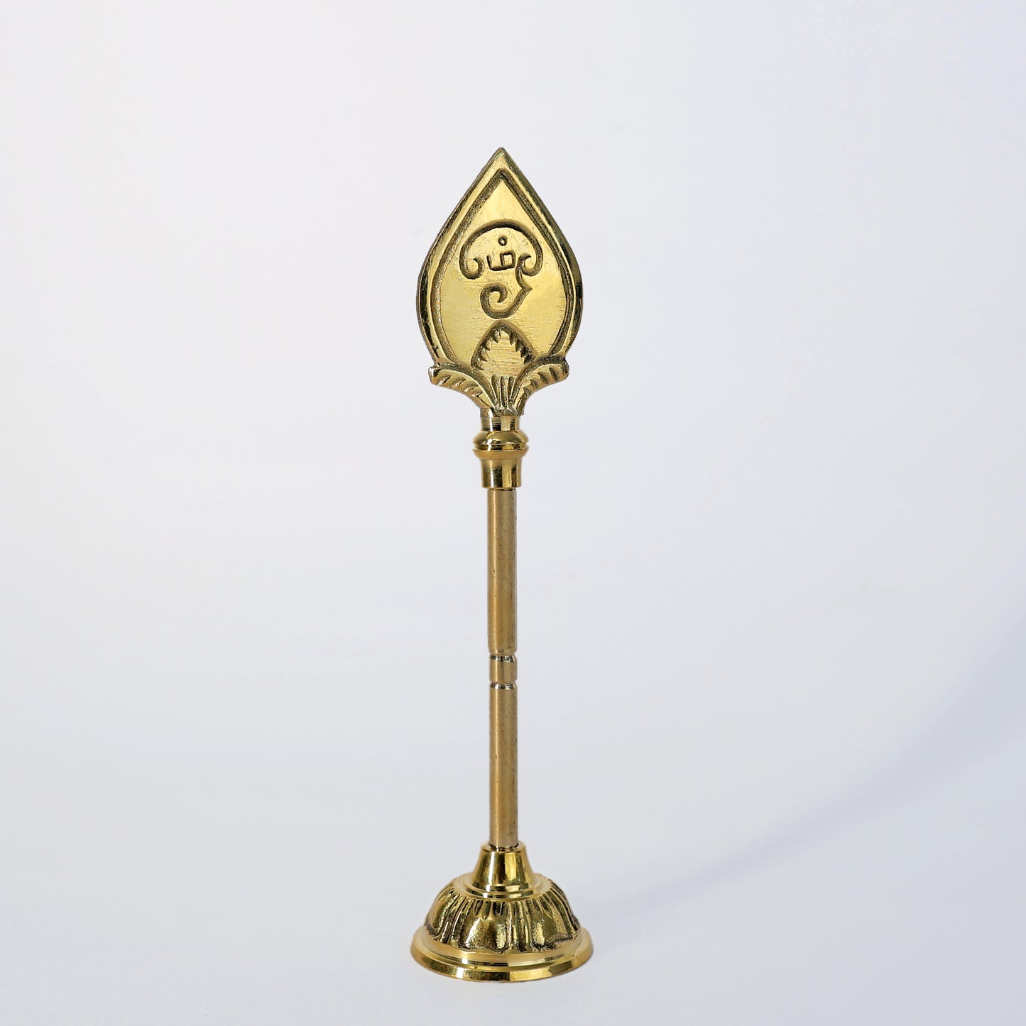BRASS MURUGAN VEL 6 INCH FOR Evil Eye Protection