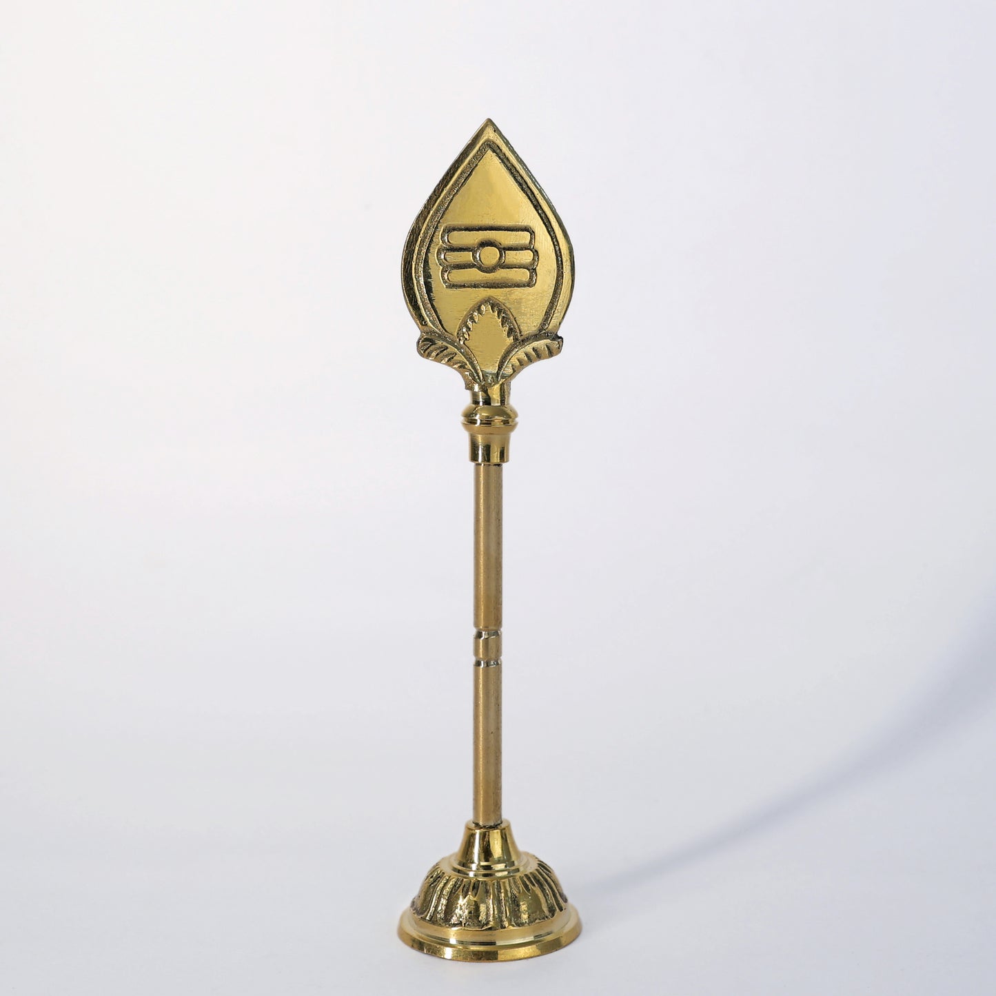 BRASS MURUGAN VEL 6 INCH FOR Evil Eye Protection