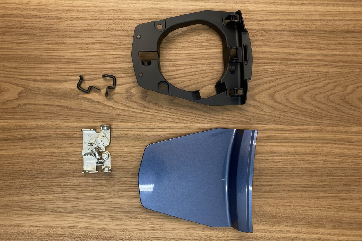 TANK CAP ASSEMBLY FOR ACTIVA 125 BS6 BLUE COLOR