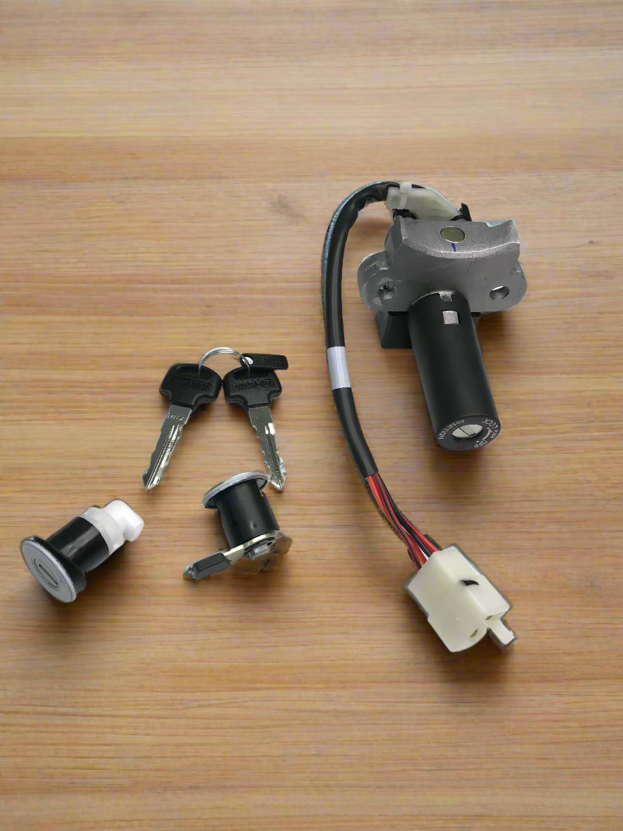 LOCK KIT FOR SPLENDOR PLUS BS6 4 WIRE SHOCKET