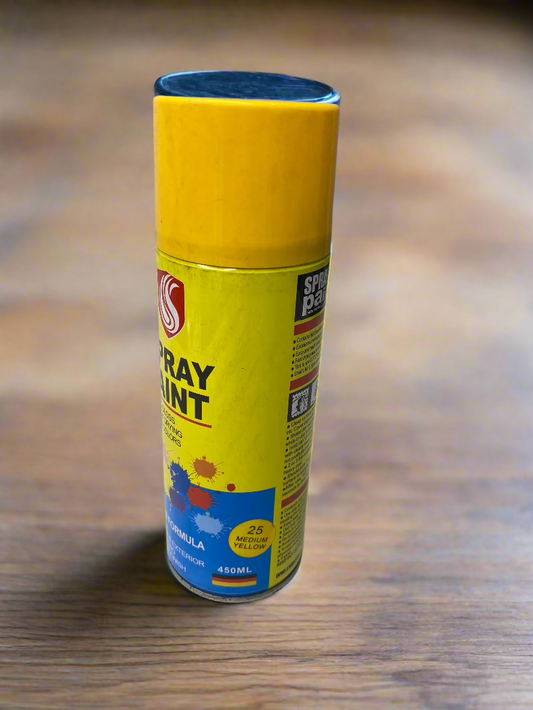 Spray Paint Medium yellow 400ml