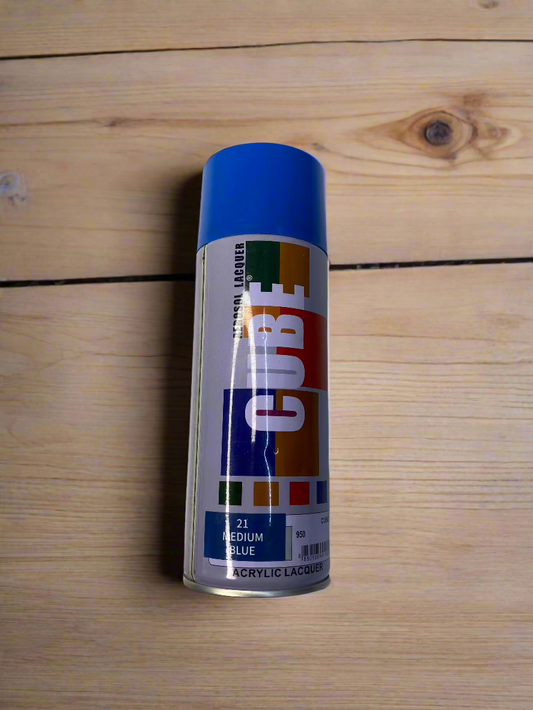 Spray Paint medium blue 400ml