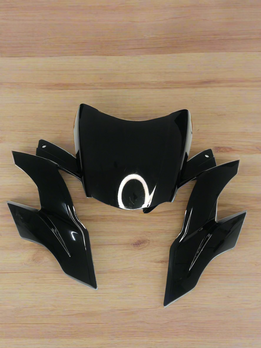 HEADLIGHT VISOR FOR APACHE RTR 160 180 REFRESH 2V&nbsp; BLACK
