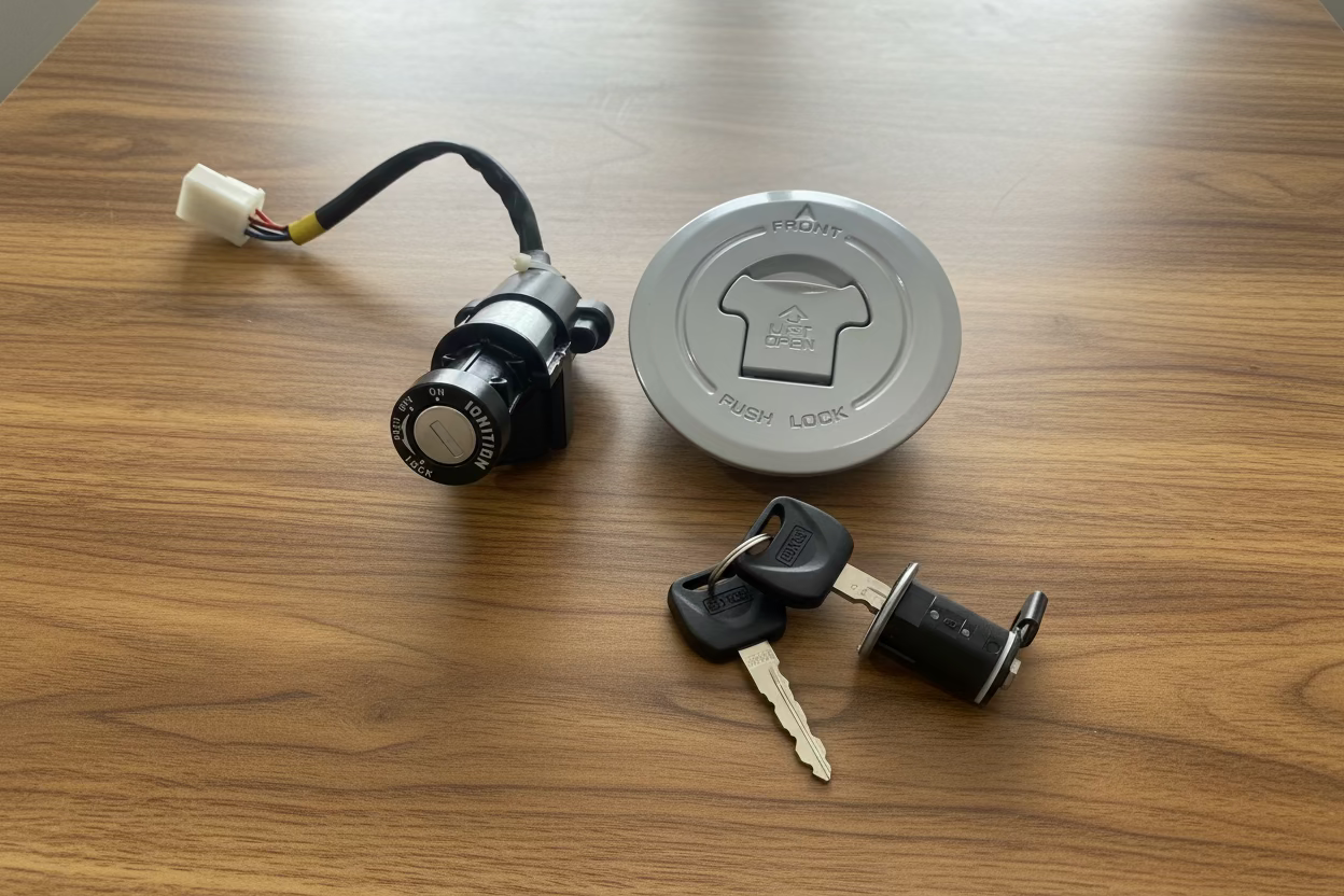 LOCK SET FOR CB SHINE BS6