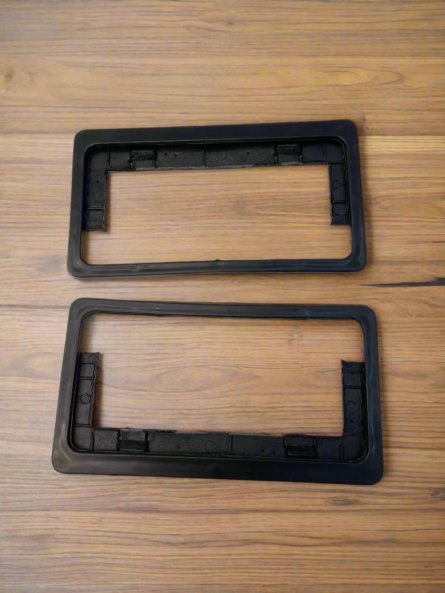 Number Plate Cover for Scooters Set Of 2pc