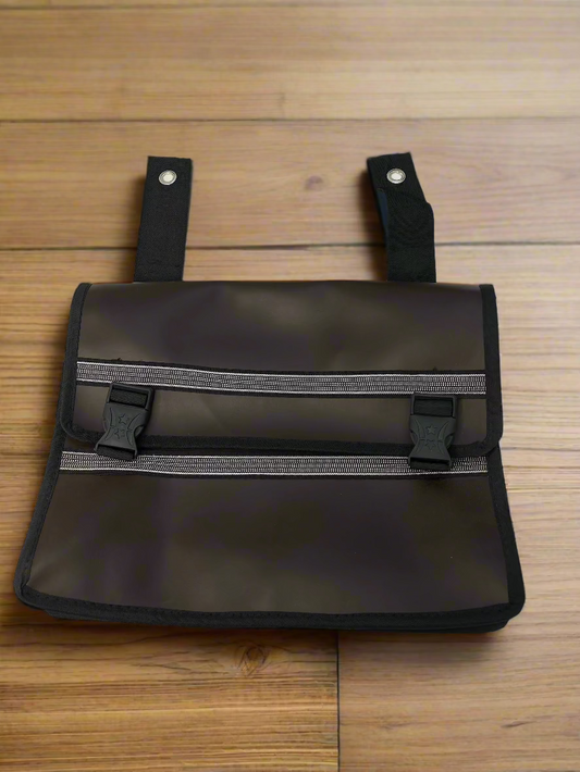Side Bag for Bike Leather Brown Universal for Bike N1 model