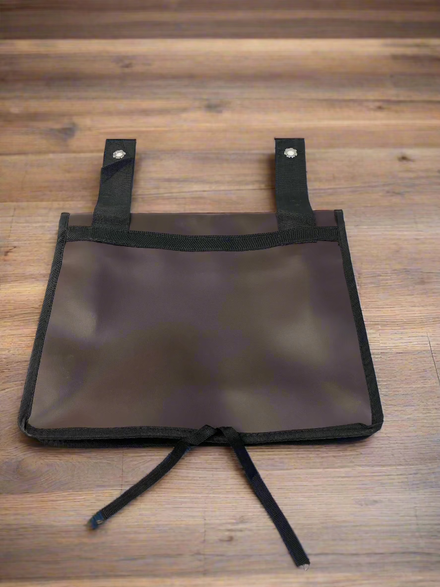 Side Bag for Bike Leather Brown Universal for Bike N1 model