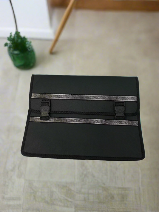 Side Bag for Bike Black leather universal for bike N5 model