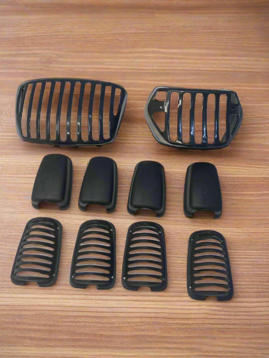 GRILL SET FOR SUPER SPLENDOR OLD / SUPER SPLENDOR NEW BS2 BS3 BS4 ( OLD SHAPE )SET OF 6pc