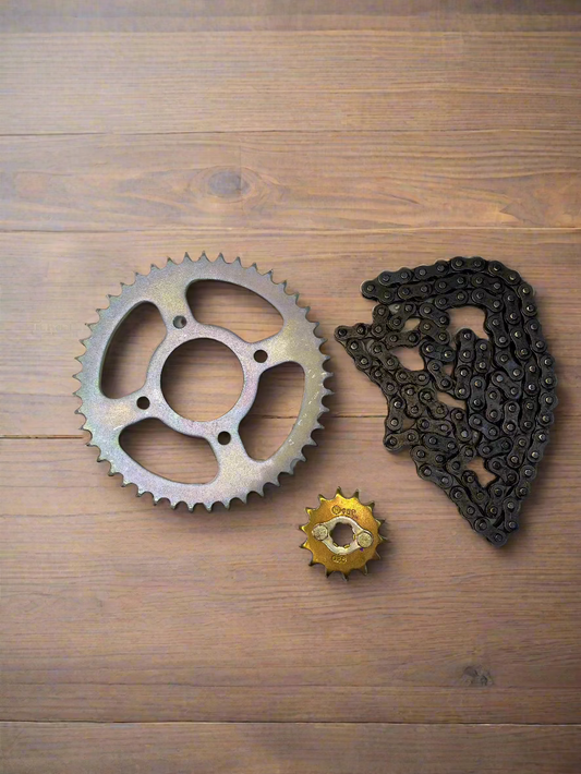 CHAIN KIT FOR SUPER SPLENDOR BS6 / GLAMOUR BS6 / GLAMOUR X TECH