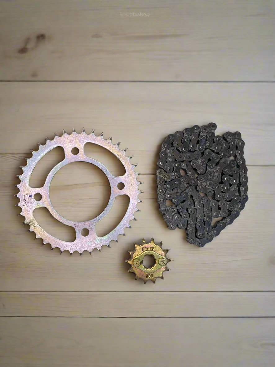 CHAIN KIT FOR  CB  SHINE OLD BS2 , BS3 , BS4 / SHINE SP