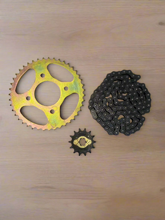 CHAIN KIT FOR SHINE 100CC BS6