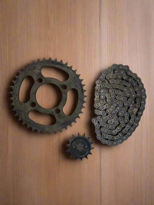 CHAIN KIT FOR CT 110 NEW BIG DRUM MODEL