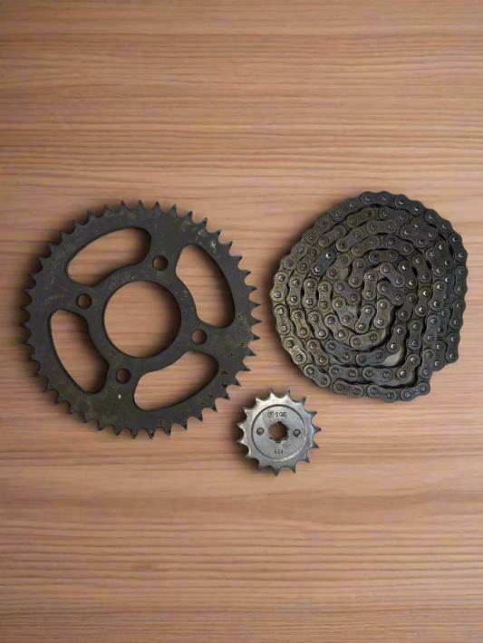 CHAIN KIT FOR  PULSAR 135 LS