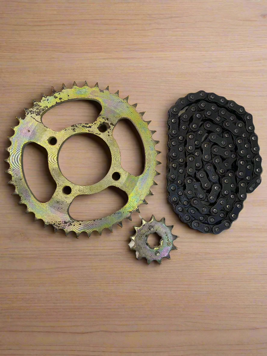 CHAIN KIT FOR APACHE 150 OLD