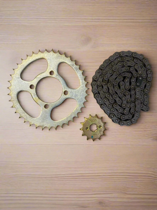 CHAIN KIT FOR STAR SPORT CVTI 100CC ALLOY WHEEL