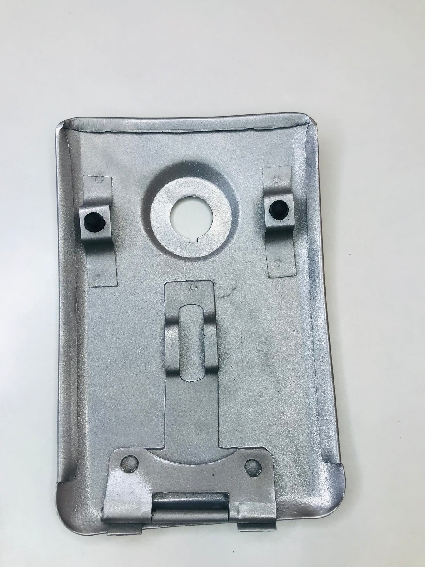 petrol tank lid plate for splendor plus all models silver color