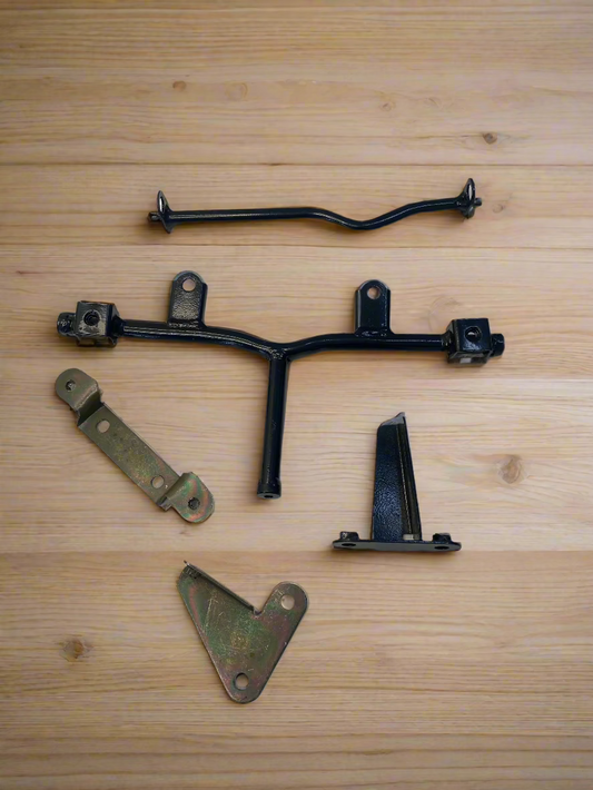 VISOR BRACKET SET FOR PLATINA 100 OLD 2005 - 15