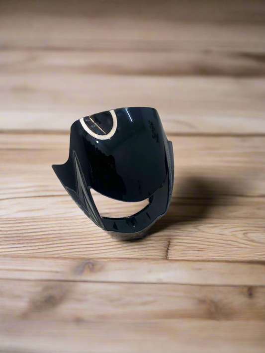 VISOR FOR CB SHINE OLD 2007 BLACK WITH GREY STICKER