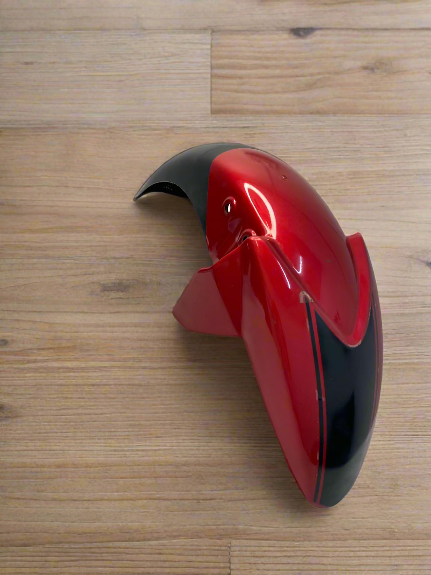 FRONT MUDGUARD FOR APACHE RTR 160 180 OLD RED COLOR