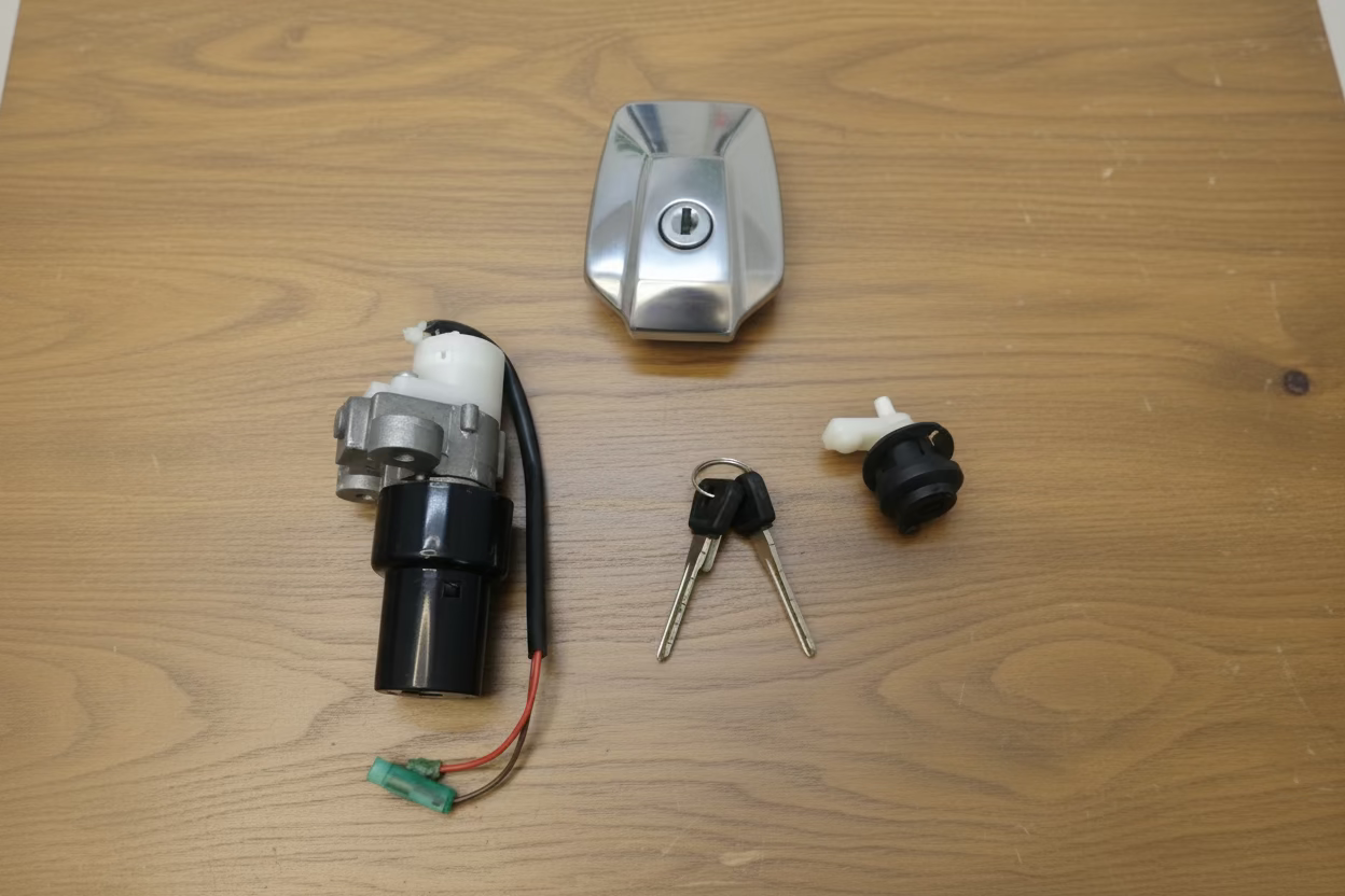 LOCK SET FOR CRUX OLD MODEL SELF START