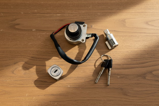 LOCK SET FOR RX 100 OLD MODEL SET OF 3