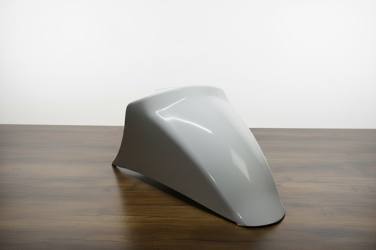 FRONT MUDGUARD FOR WEGO WHITE COLOR METAL PRODUCT