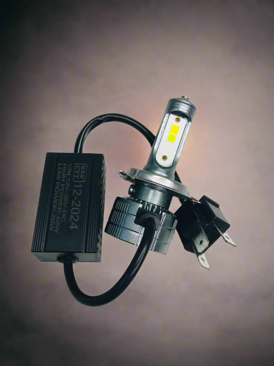 HEADLAMP BULB LED WHITE YELLOW CYT FOR BIKE AND SCOOTER