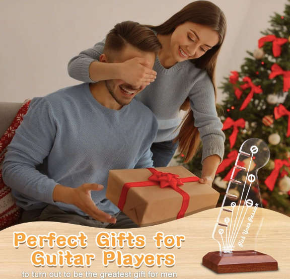 LED Guitar Pick Holder & Display Stand