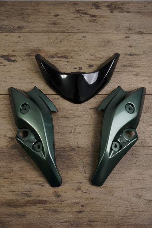 VISOR FOR FZ GREEN COLOR SET OF 3