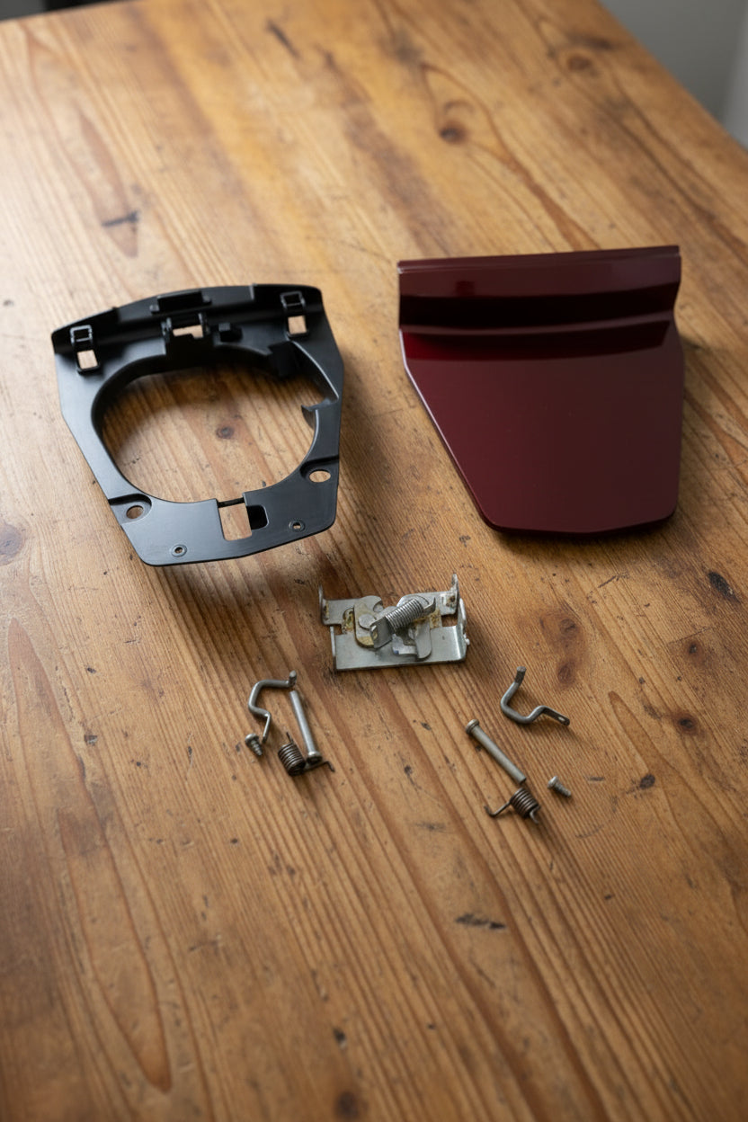 TANK CAP ASSEMBLY FOR ACTIVA 125 MAROON  COLOR