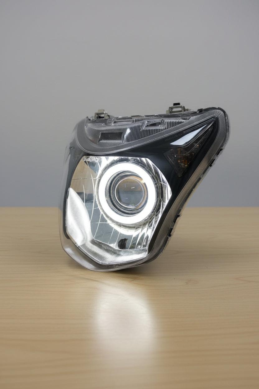 HEADLIGHT FOR GLAMOURE BS6 2020 HELOGEN LAMP