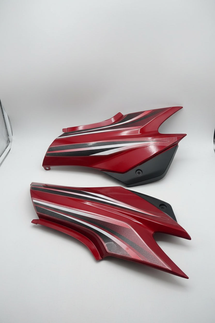 SIDE PANEL FOR SUPER SPLENDOR TYPE 2-2010-13 RED COLOUR SET OF 2